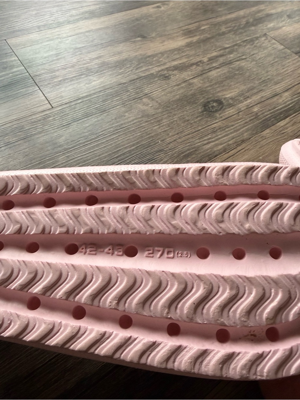 Amazon Pink Slide Sandals - Picture 2 of 2